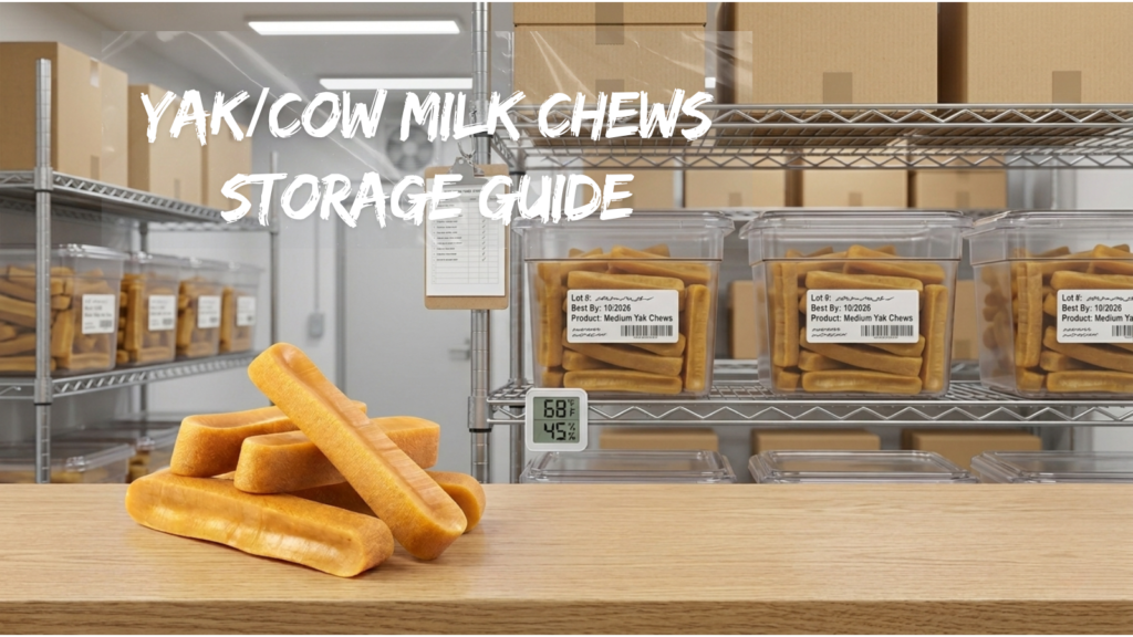 How to Keep yak chew Fresh and Safe in the Warehouse
