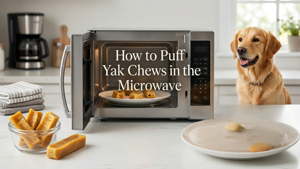 How to Puff Yak Chews in the Microwave (Step-by-Step Guide)