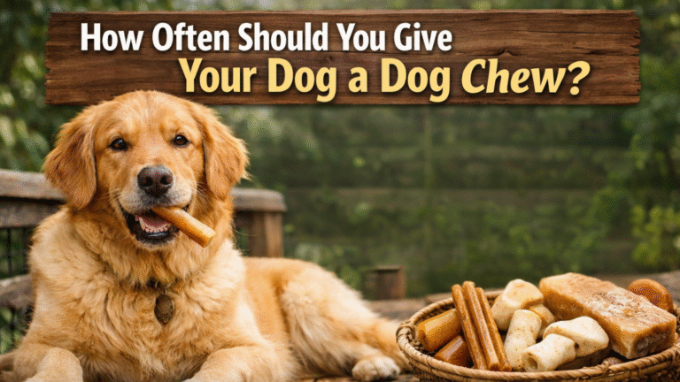 How Often Should You Give Your Dog a Dog Chew?