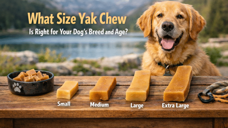 What Size Yak Chew Is Right for Your Dog’s Breed and Age?
