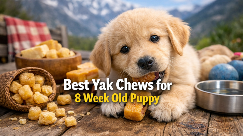 Best Yak Chews for 8 Week Old Puppy
