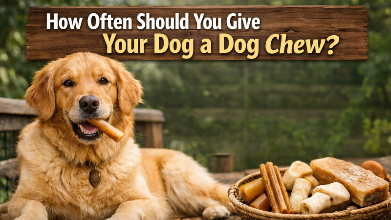 How Often Should You Give Your Dog a Dog Chew