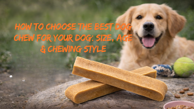 How to Choose the Best Dog Chew for Your Dog: Size, Age & Chewing Style