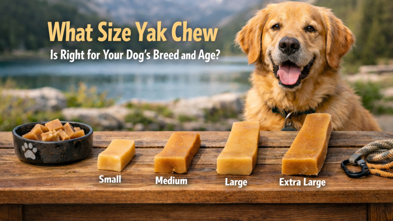 What Size Yak Chew Is Right for Your Dog's Breed and Age