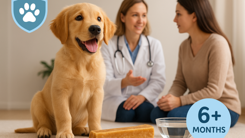are yak chew safe for puppies