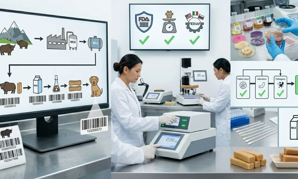 YforYak's HACCP system and regulatory compliance